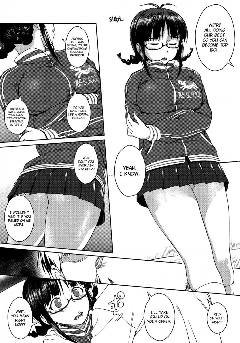 Hentai Manga Comic-RITSUKO PLAY 765 SCHOOL JERSEY-Read-3